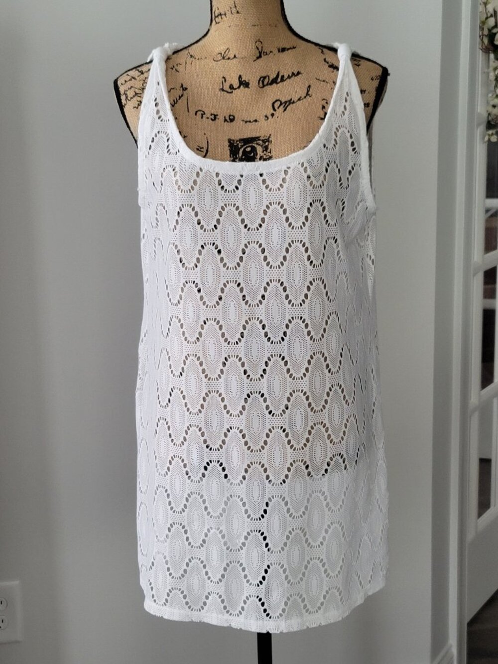 Women's swim suit cover up Croft and Barrow Large- Pre-Owned